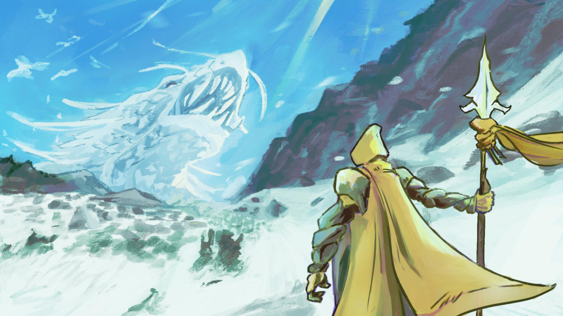 Character and Background Illustration (50 Euro)