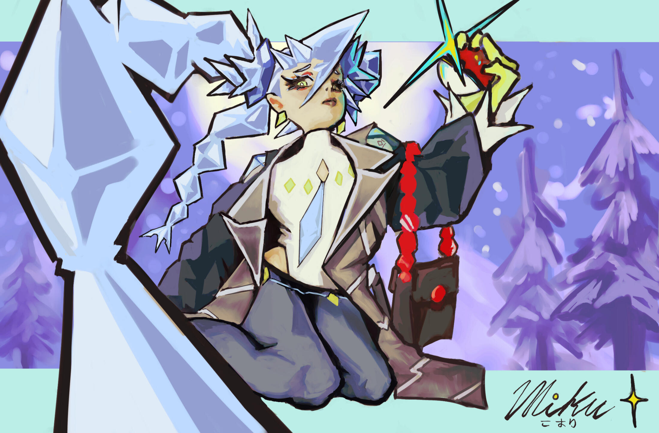 Character and Background Illustration (50 Euro)